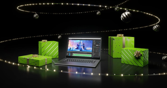 Một mẫu laptop trang bị GPU GeForce RTX. Ảnh: Nvidia