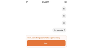 Thông báo khi sử dụng ChatGPT. Ảnh: Reddit/Kussuma