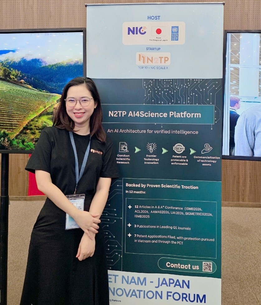 Dương Thị Hồng Nhung, CEO/Co-founder của N2TP. Ảnh: Nhân vật cung cấp