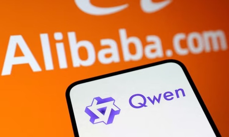 Logo của mô hình Qwen. Ảnh: Reuters