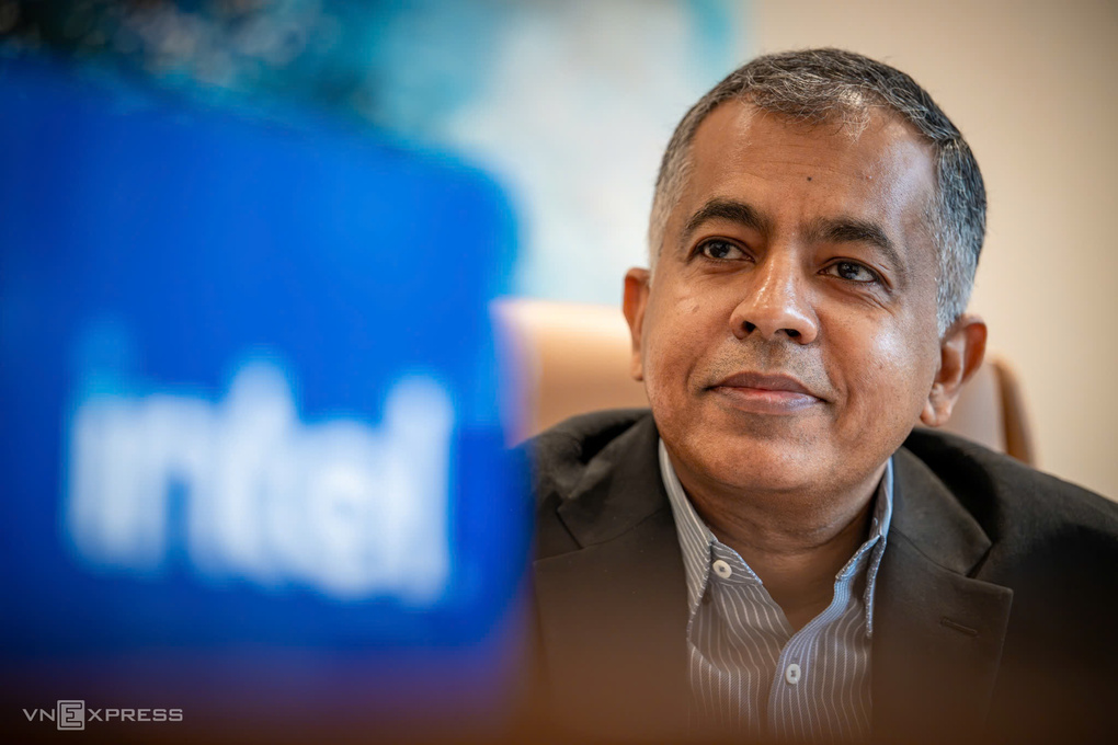 Ông George Chacko, Tổng Giám đốc Intel Đông Nam Á, Australia và New Zealand. Ảnh: Trọng Đạt